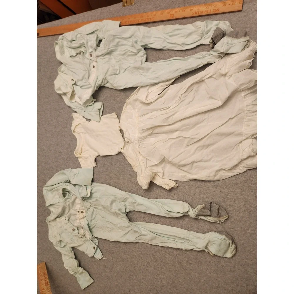 Vtg Kids Clothes Carter's Buster Lot 25 Pcs Sleeper Romper Girl Boys Flawed 50's
